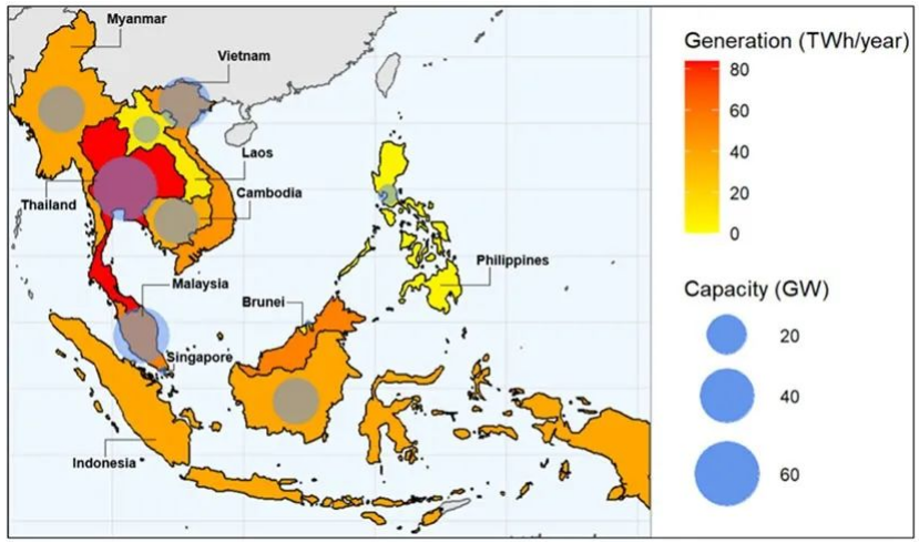 Phân tích và triển vọng thị trường quang điện nổi ở 10 nước ASEAN